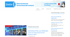 Desktop Screenshot of oe9.oevsv.at