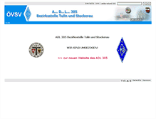 Tablet Screenshot of adl305.oevsv.at